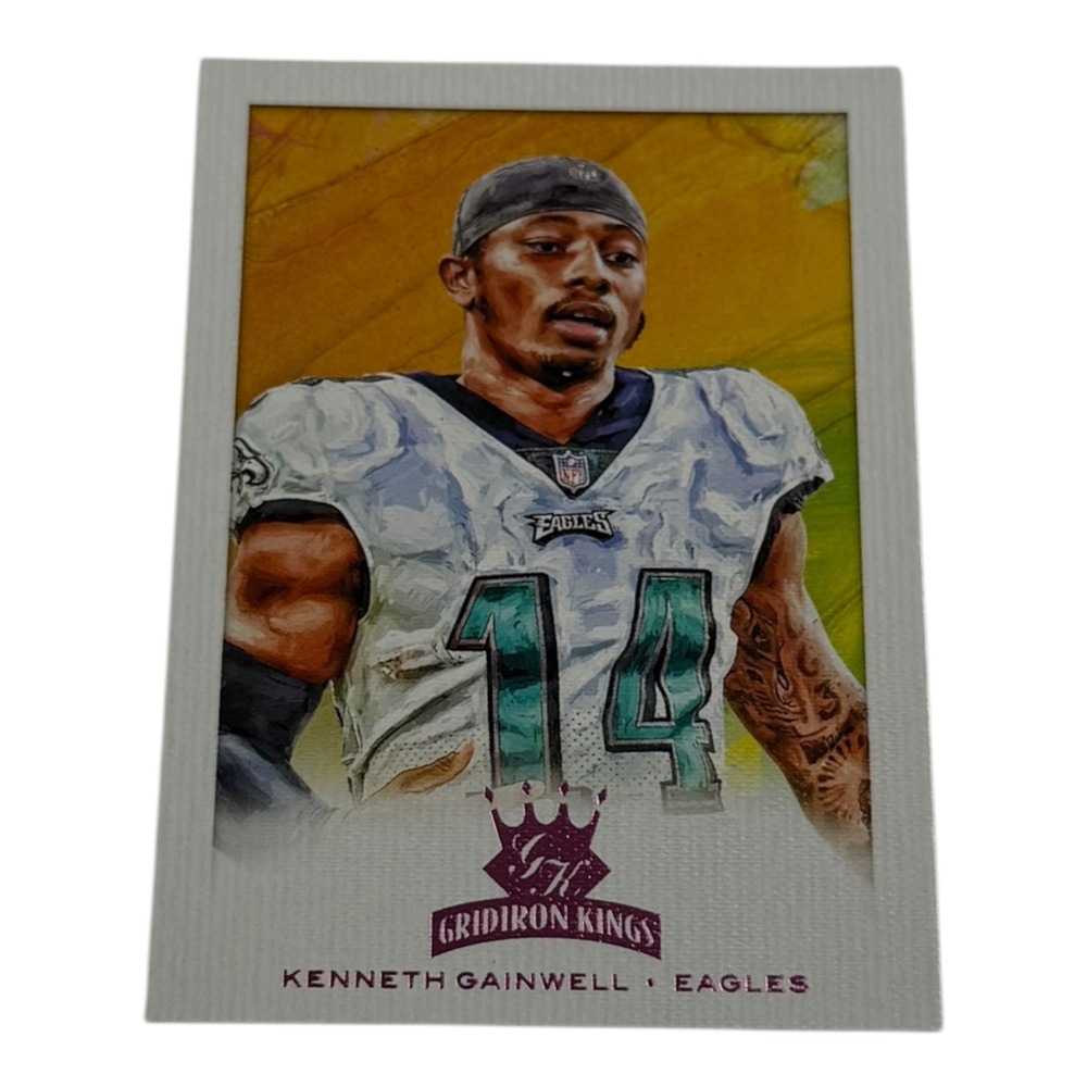 2021 Panini Chronicles Donruss Gridiron‎ Kings Kenneth Gainwell Eagles GK-15 RC